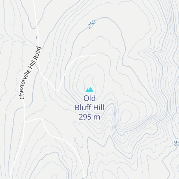 Map of Old Bluff Hill