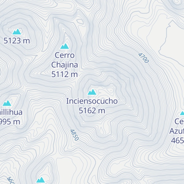 Map of Inciensocucho