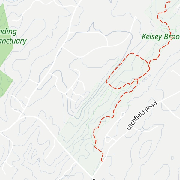 Map of Mitchell Ledge