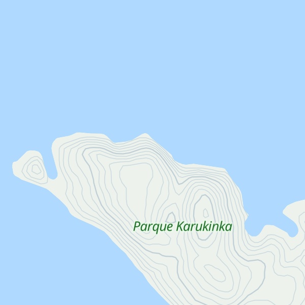 Map of Punta Carukincu