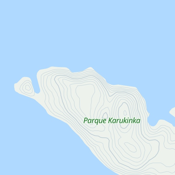 Map of Punta Carukinka