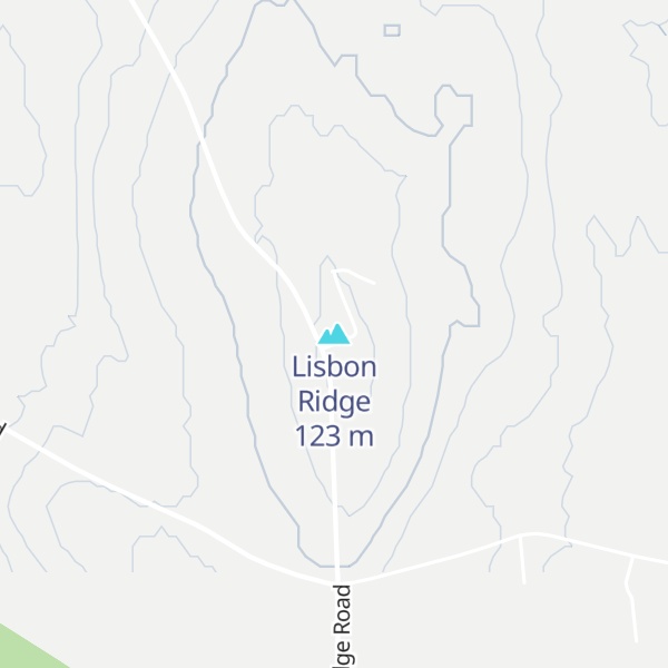 Map of Lisbon Ridge