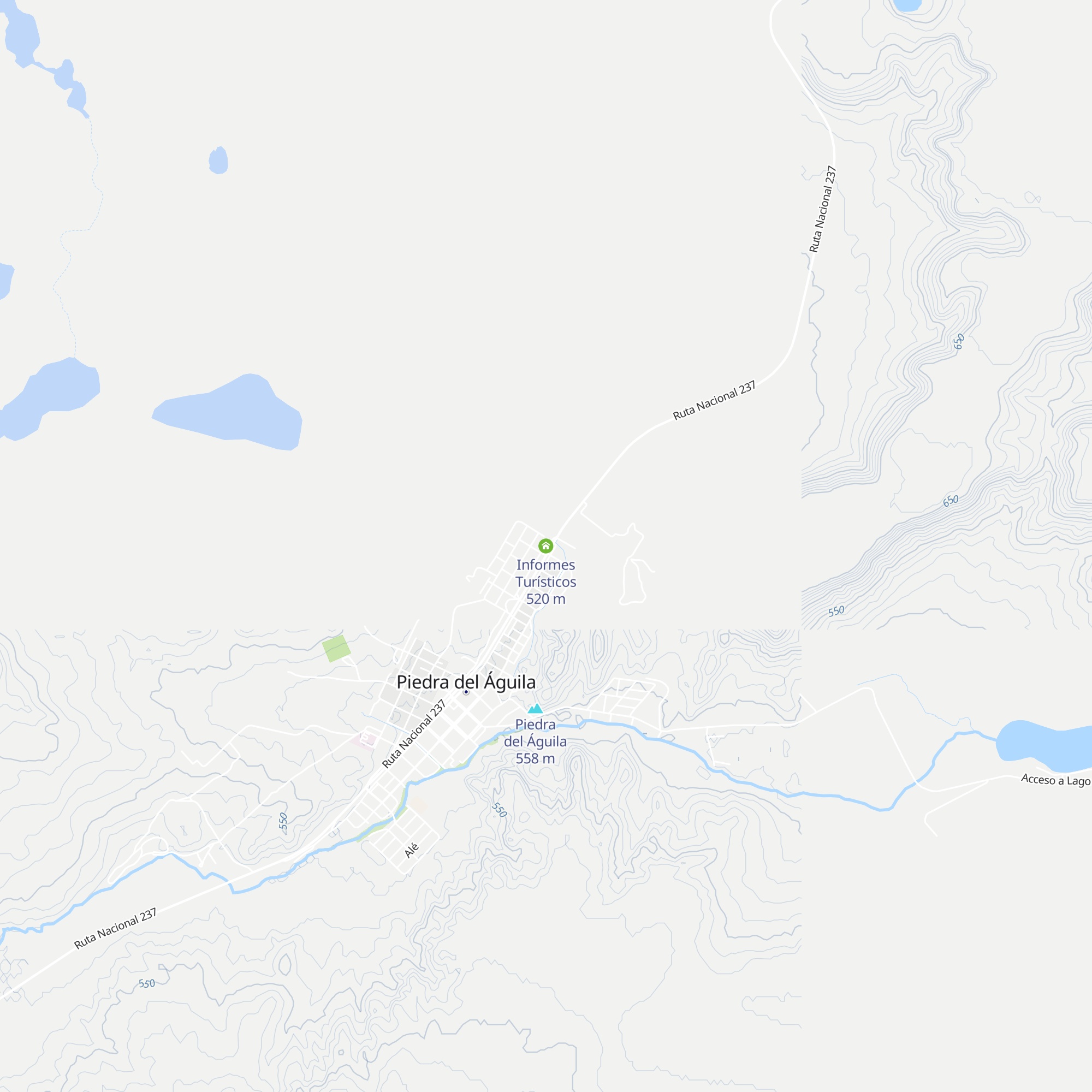 Informes Turísticos map