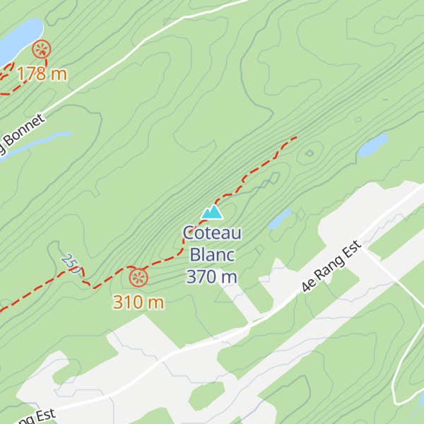 Map of Coteau Blanc