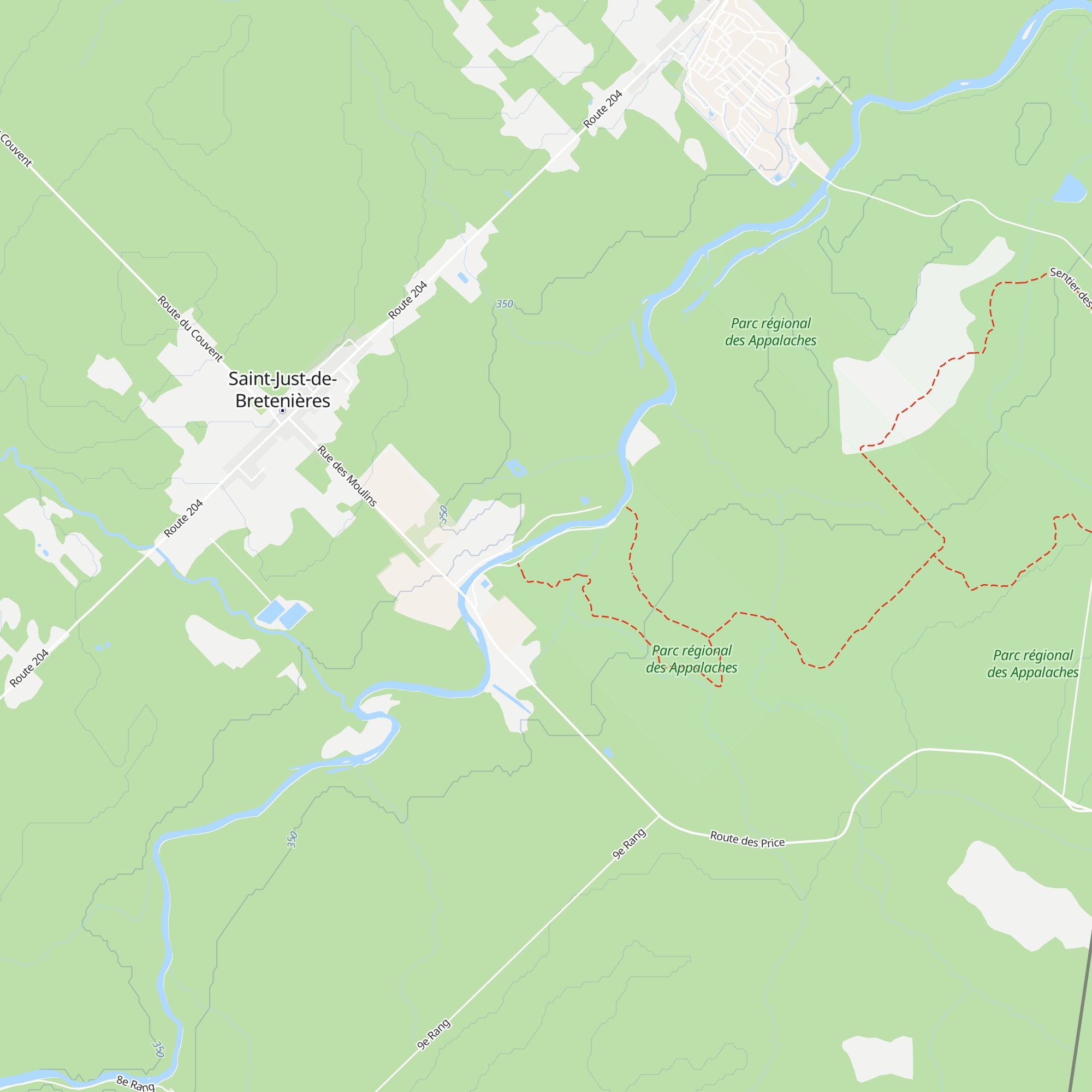 Refuge de la Rivière Daaquam map