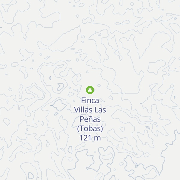 Map of Finca Villas Las Peñas (Tobas)