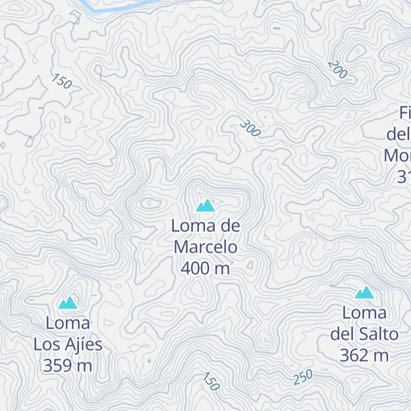 Map of Loma de Marcelo