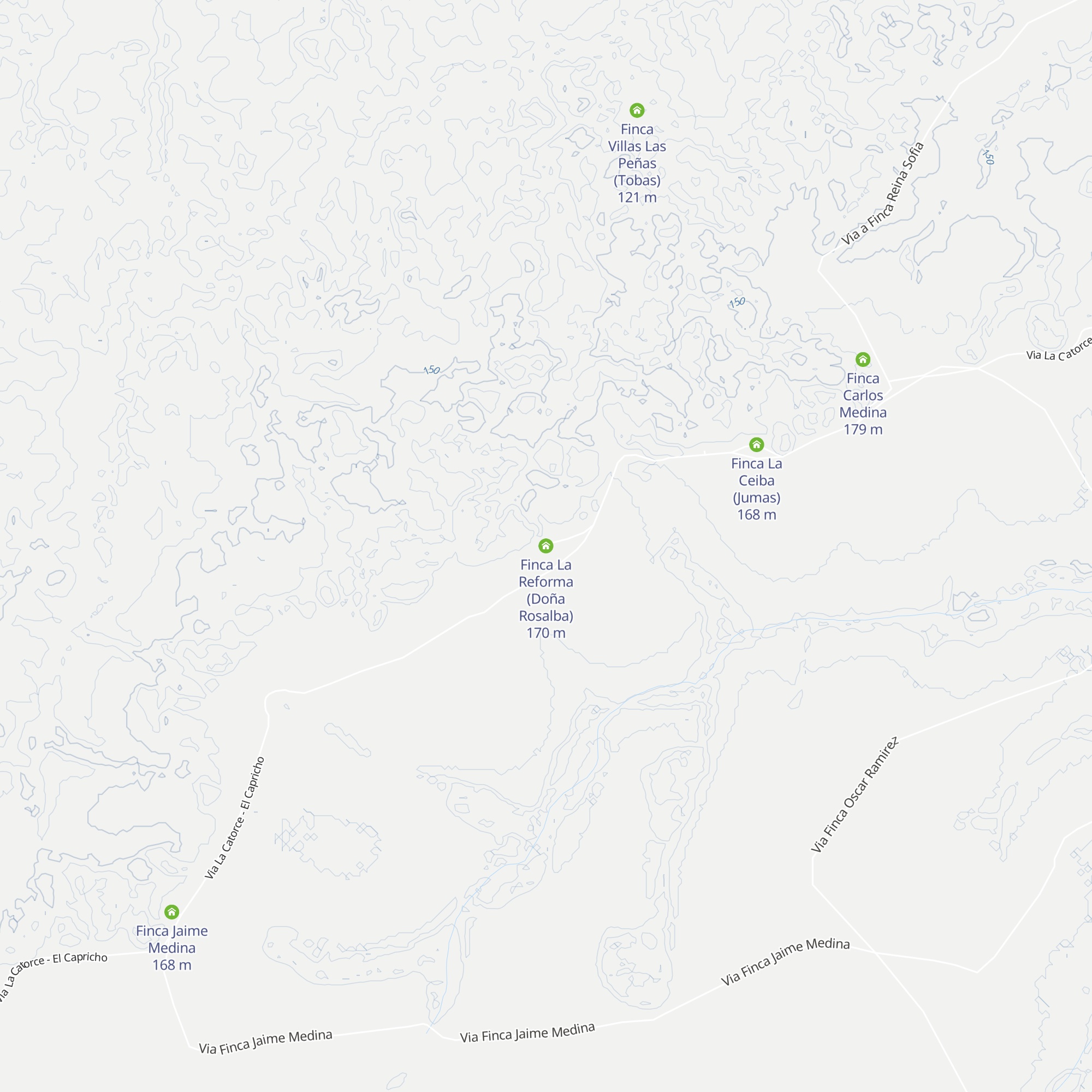 Finca La Reforma (Doña Rosalba) map