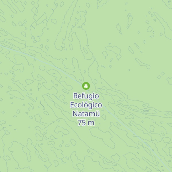 Map of Refugio Ecológico Natamü