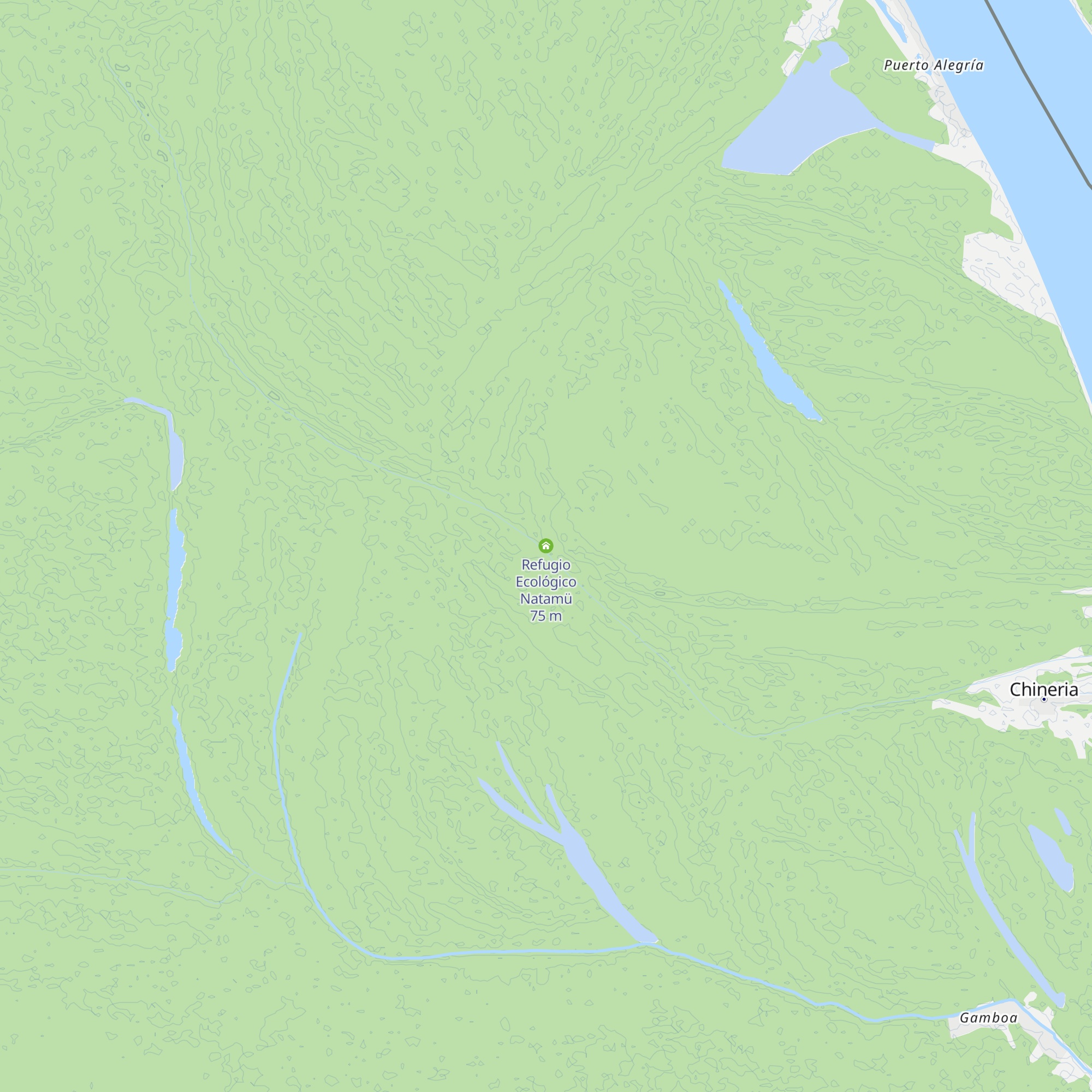 Refugio Ecológico Natamü map