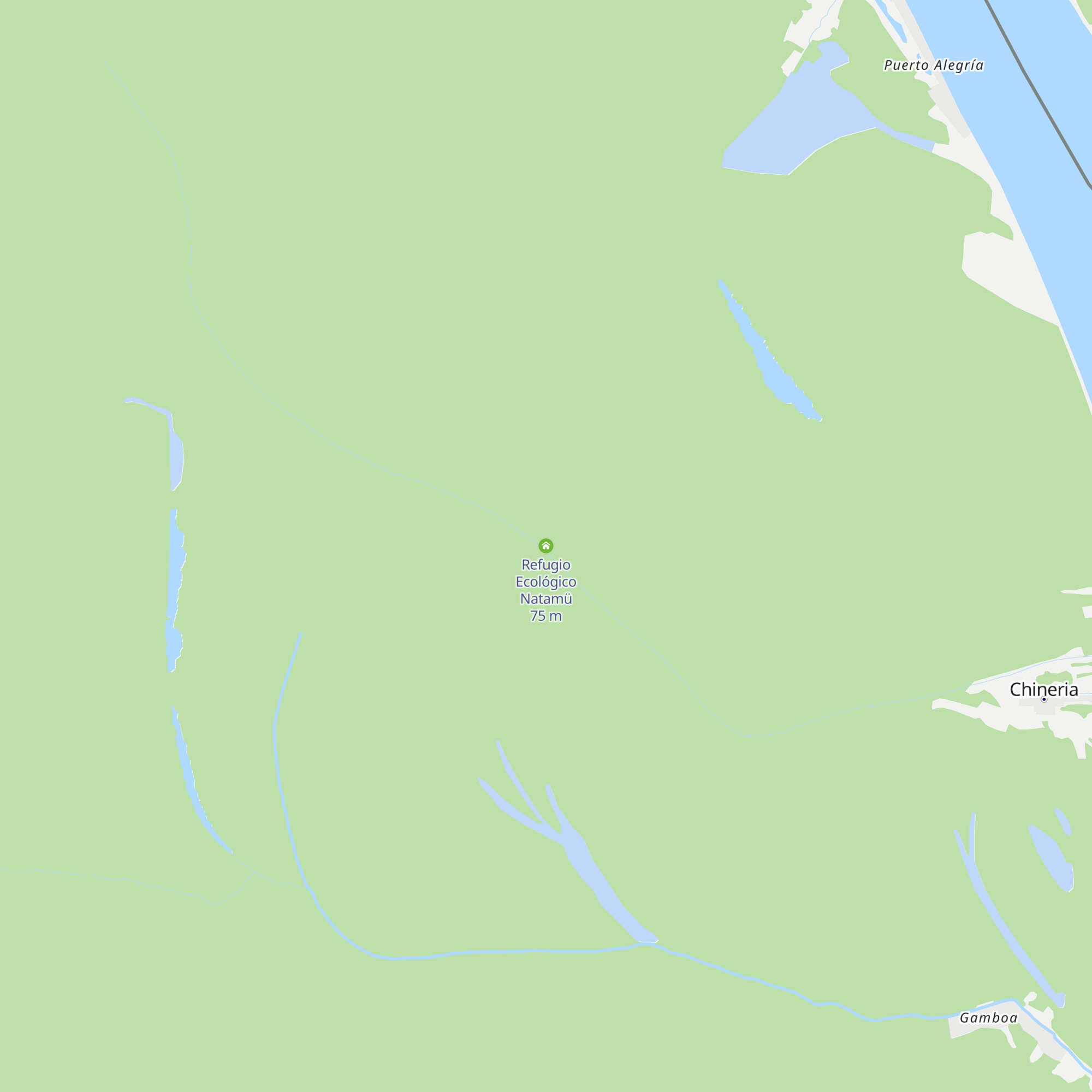 Refugio Ecológico Natamü map