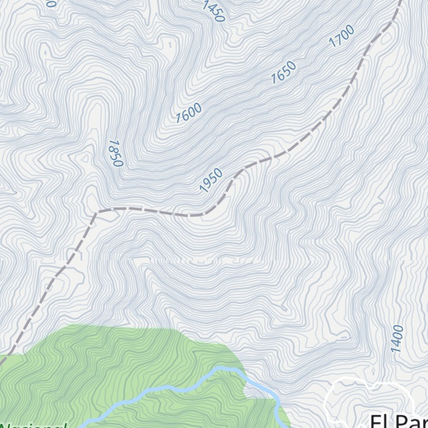Map of Cerro El Alto