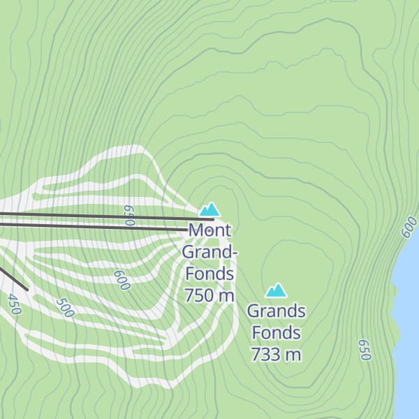 Map of Mont Grand-Fonds
