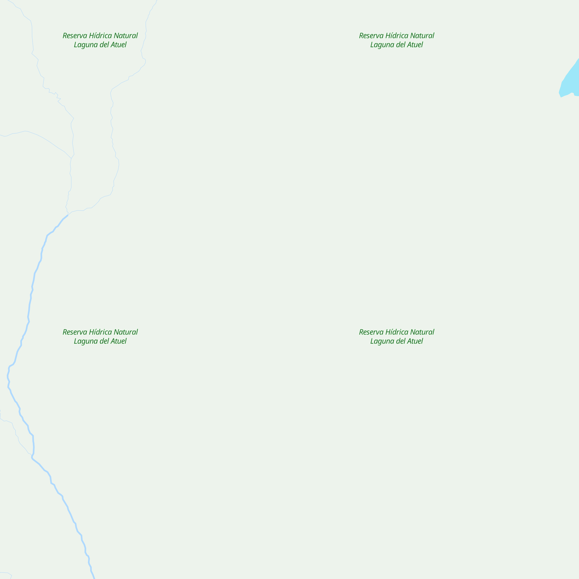 Refugio El Angulo map