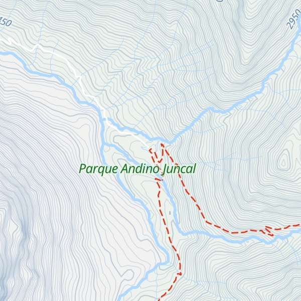 Map of Refugio Los Hornitos