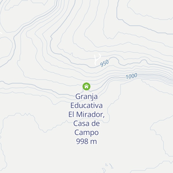 Map of Granja Educativa El Mirador, Casa de Campo