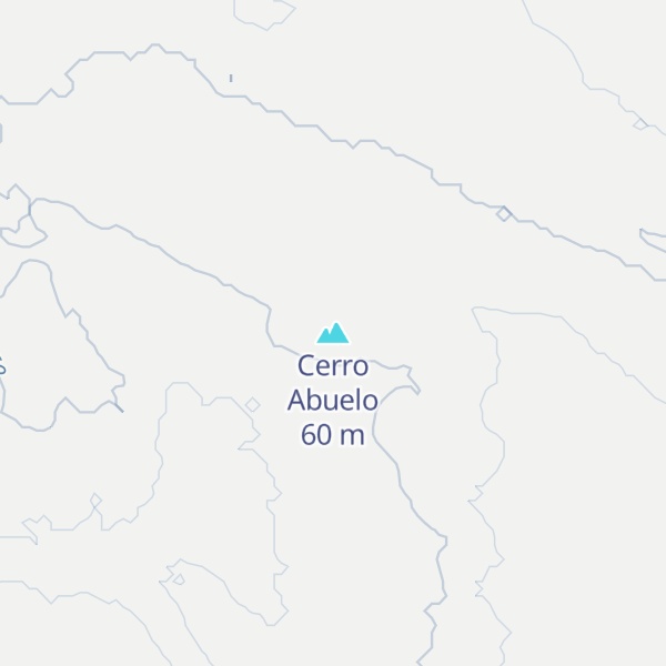 Map of Cerro Abuelo