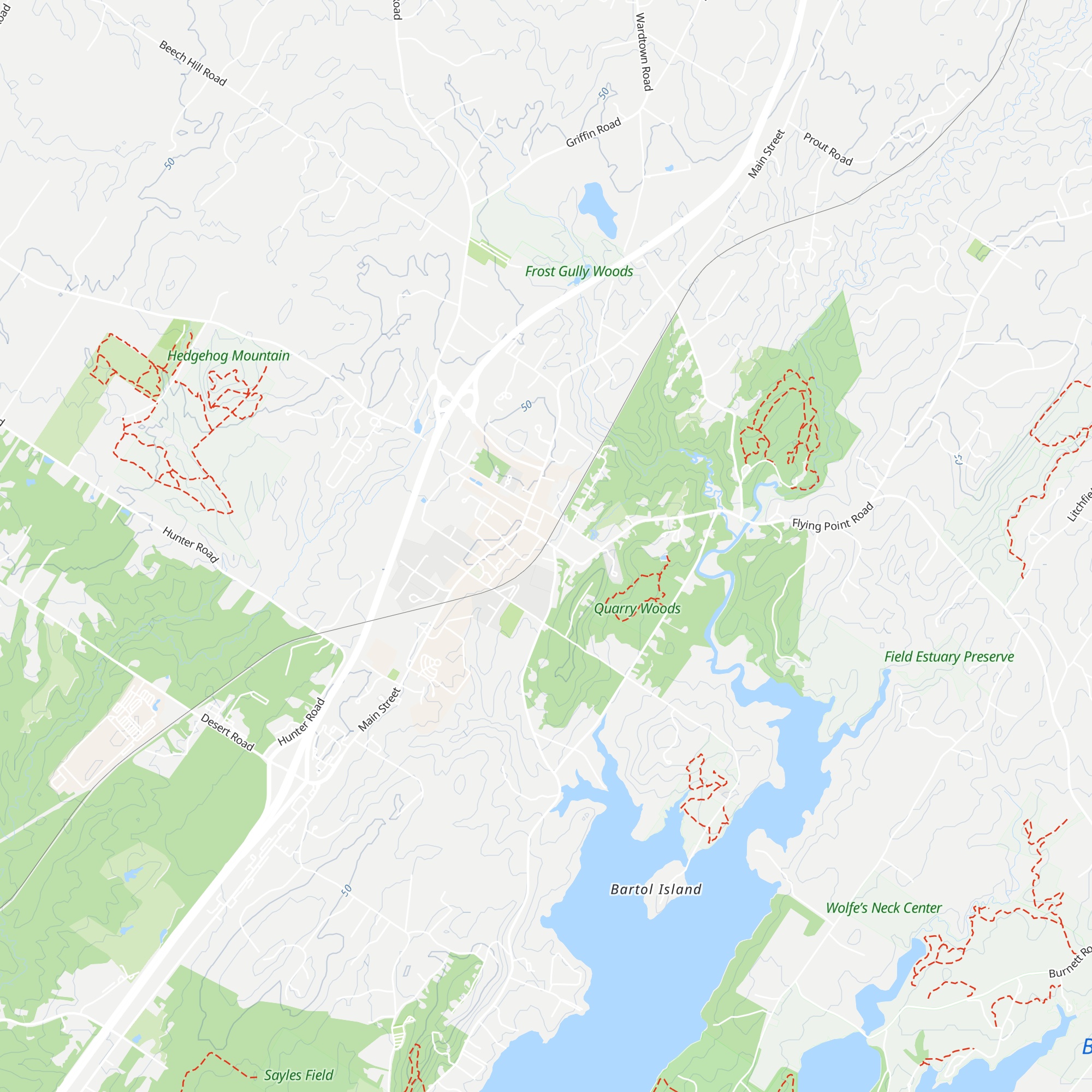 Village Square Information Center map