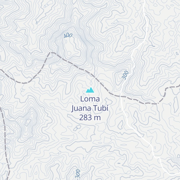 Map of Loma Juana Tubí