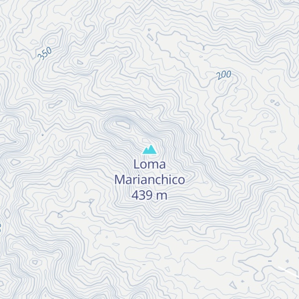 Map of Loma Marianchico