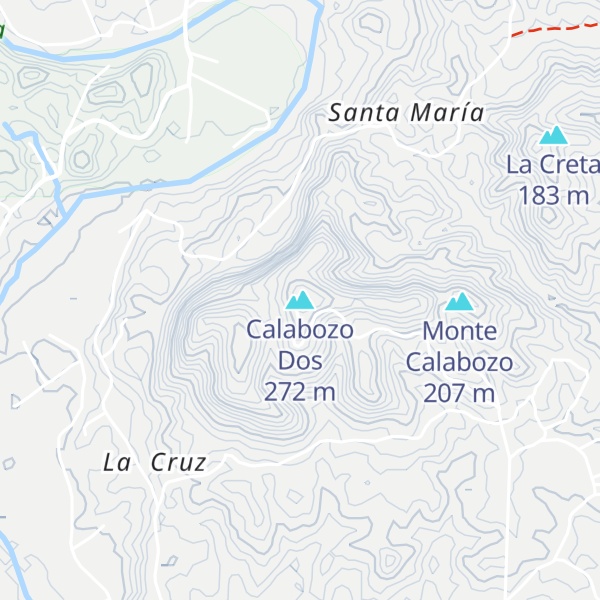 Map of Calabozo Dos