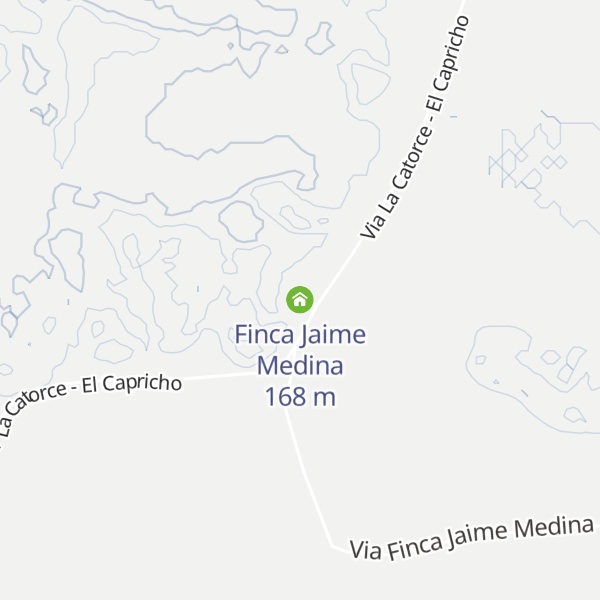 Map of Finca Jaime Medina