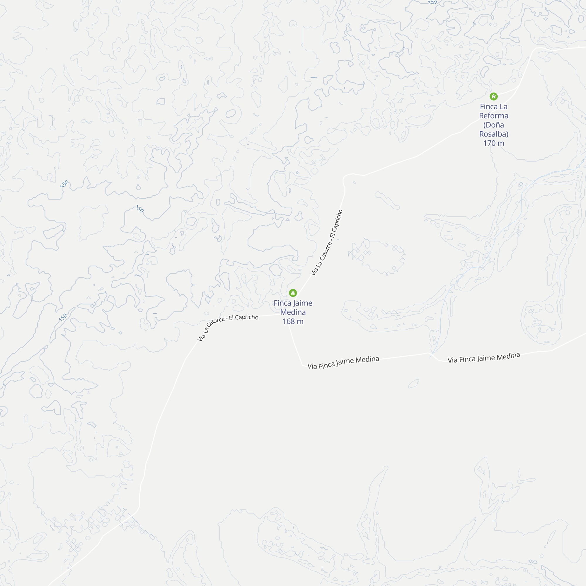 Finca Jaime Medina map