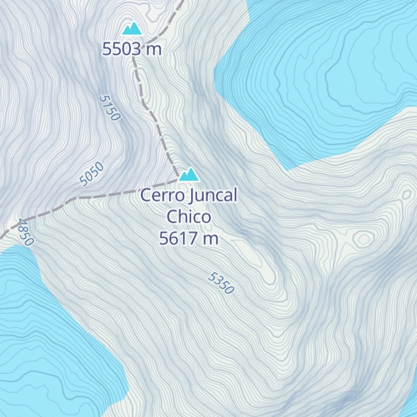 Map of Cumbre Central