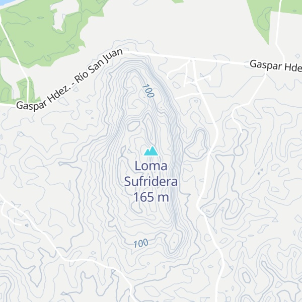 Map of Loma Sufridera