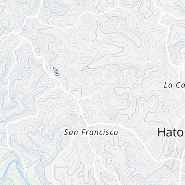 Map of Cerro El Guano