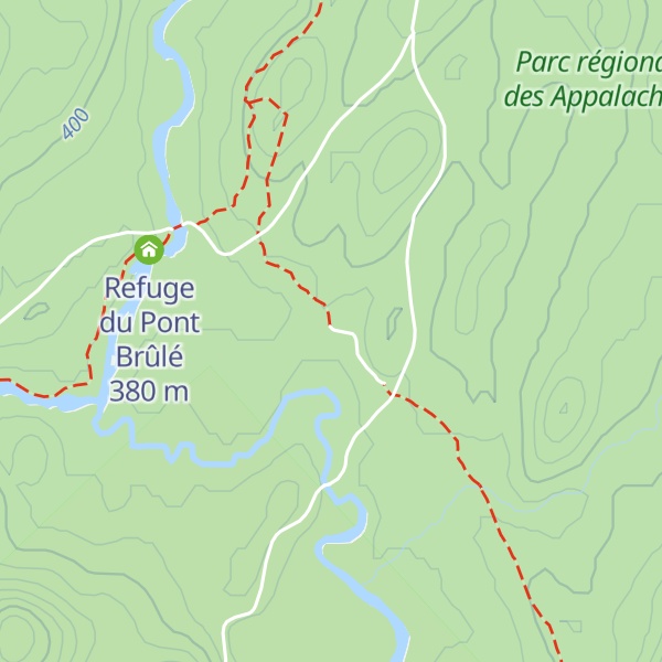 Map of Refuge des Pins