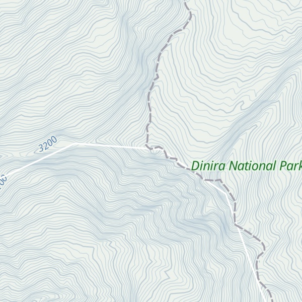 Map of Pico Jabón