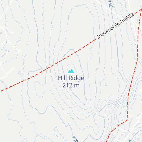 Map of Hill Ridge