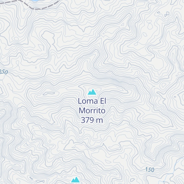 Map of Loma El Morrito
