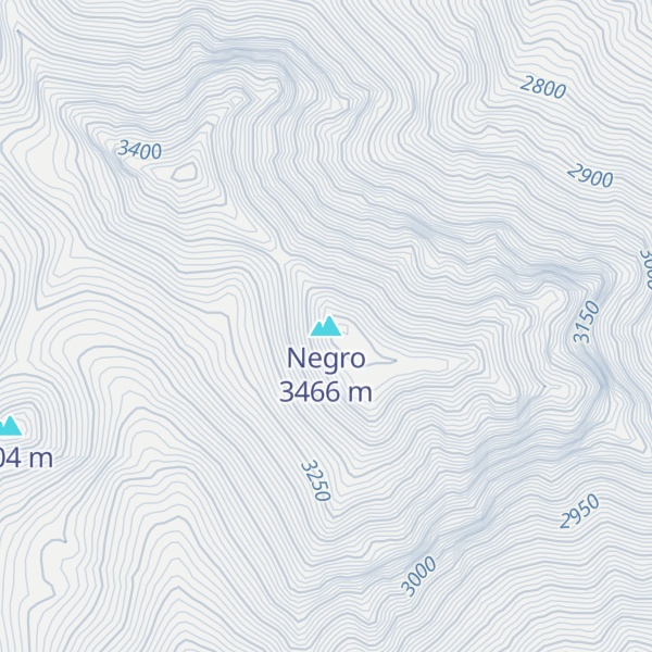 Map of Negro