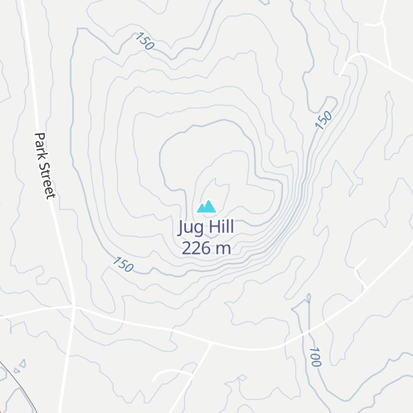 Map of Jug Hill