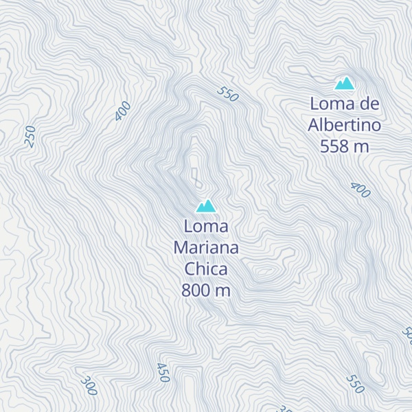 Map of Loma Mariana Chica