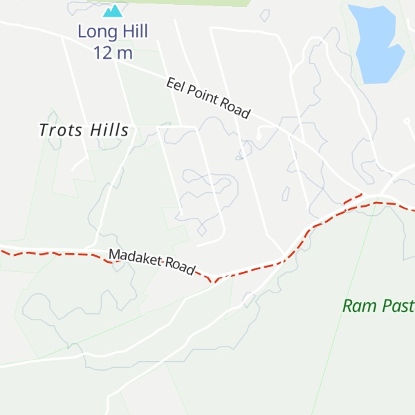 Map of Trots Hills