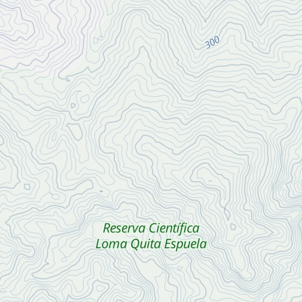 Map of Loma La Canela
