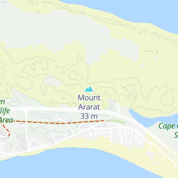 Map of Mount Ararat