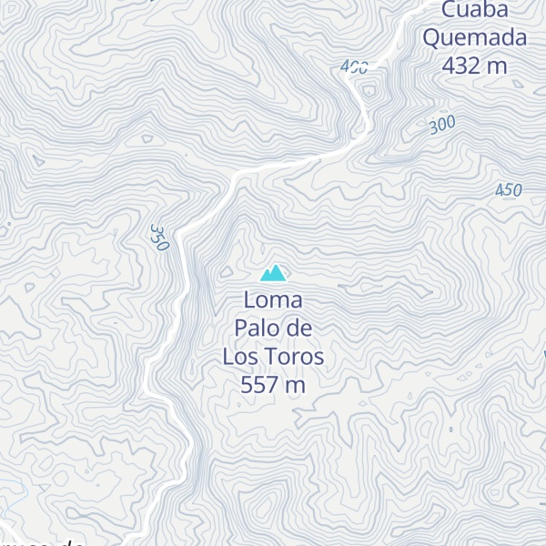 Map of Loma Palo de Los Toros