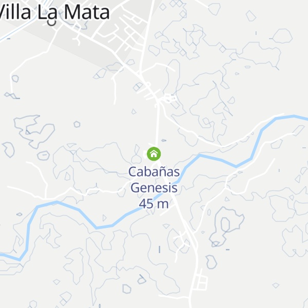 Map of Cabañas Genesis