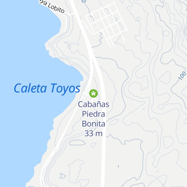 Map of Cabañas Piedra Bonita