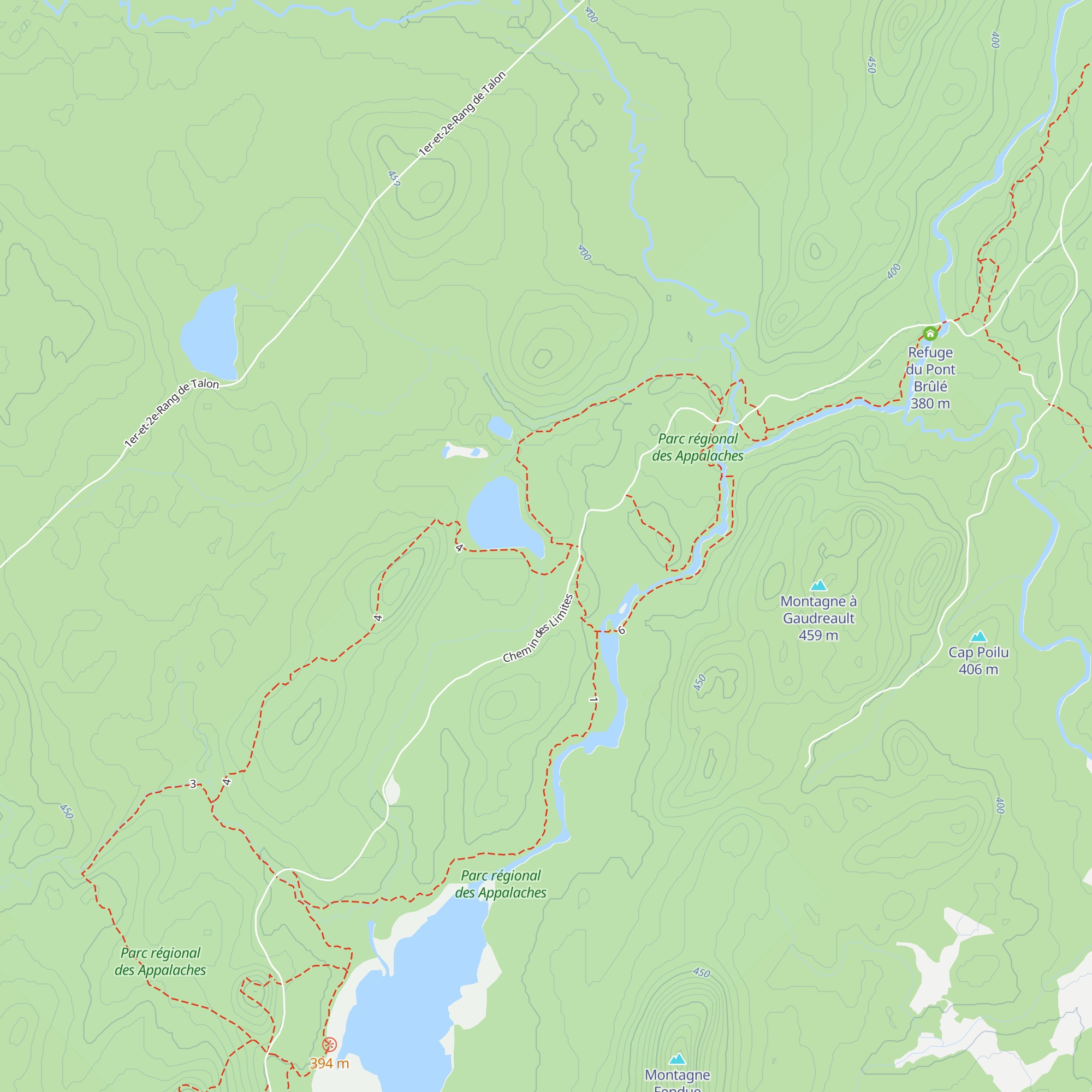 Refuge du Martin-Pêcheur map