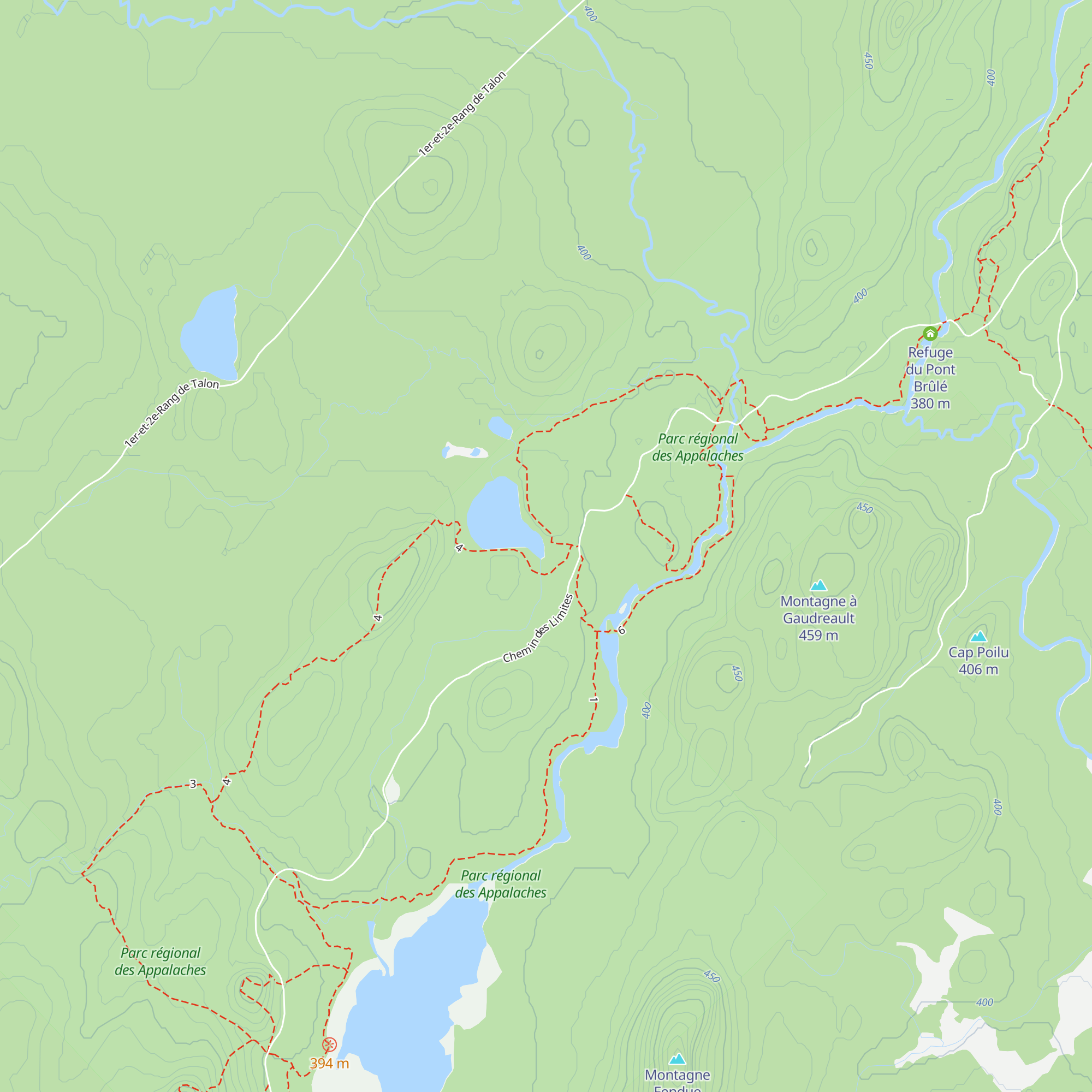 Refuge du Martin-Pêcheur map