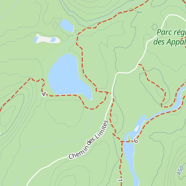 Map of Refuge du Martin-Pêcheur