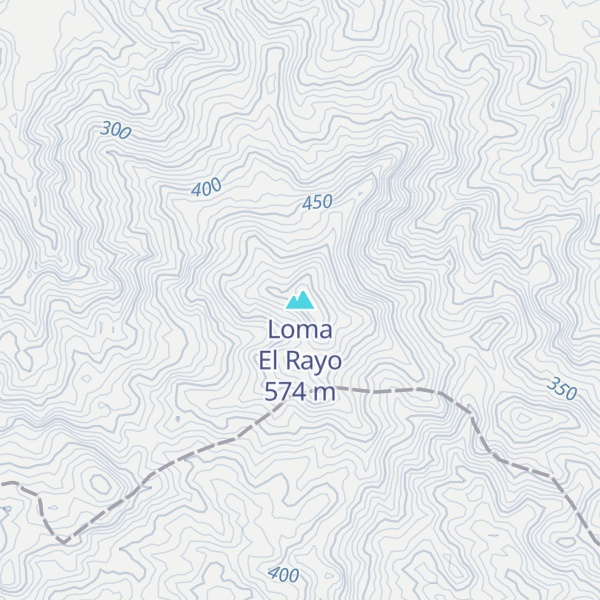 Map of Loma El Rayo