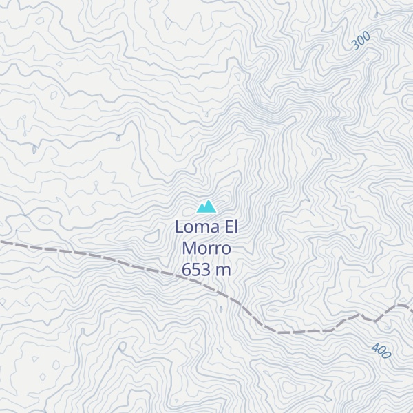 Map of Loma El Morro
