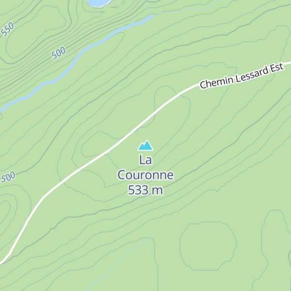 Map of La Couronne
