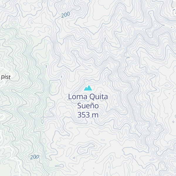 Map of Loma Quita Sueño